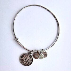 Alex + Ani Lotus bangle bracelet